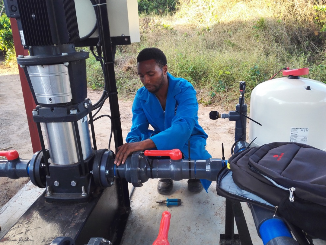 Water Pump Installation